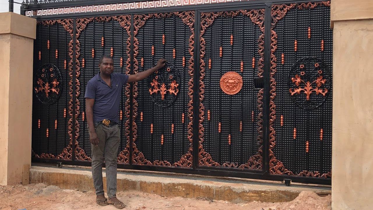 Price Of Rolling Gates, Fence Rails With Durable Materials In Benin City With Installation.