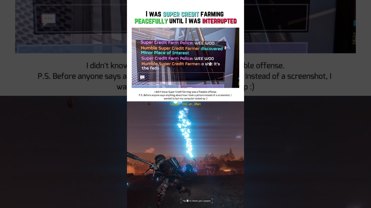 I Was SC Farming Peacefully Until I Was Interrupted - Helldivers 2 