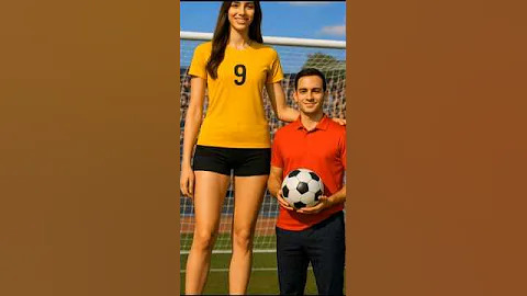 11 feet tall volleyball player #trending #trendingshorts #viral #ai #soccer #volleyball #sports