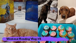 Weekend Reading Vlog 5 (Reading over 900 pages!) @TheBookishGinger