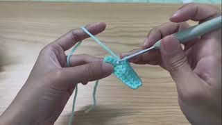 Aprenda a tricotar chaveiro de caixa de presente parte 2