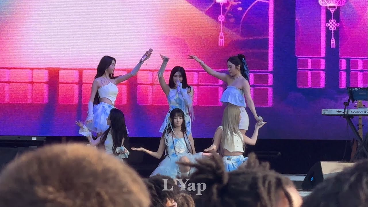 IVE - ELEVEN (Extended Outro) Fancam @ Lollapalooza Chicago 2024