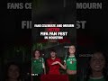 Fans Celebrate And Mourn After FIFA Fan Fest In Houston