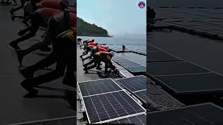 There is a power shortage all over the world, and China is building a floating power plant! ⚡