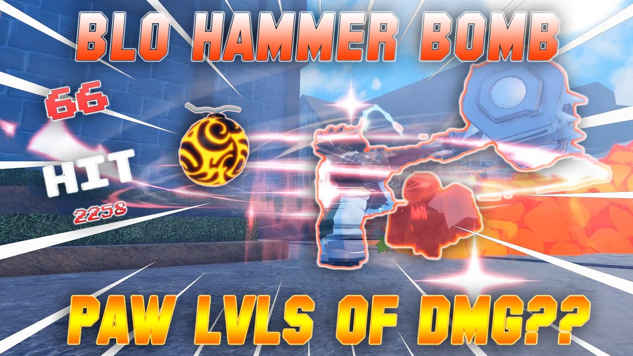 [GPO] PAW ULT LEVELS OF DAMAGE?! BLO HAMMER BOMU IS INSANE!!