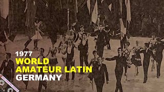 1977 World Amateur Latin Dance Championships - BERLIN GERMANY