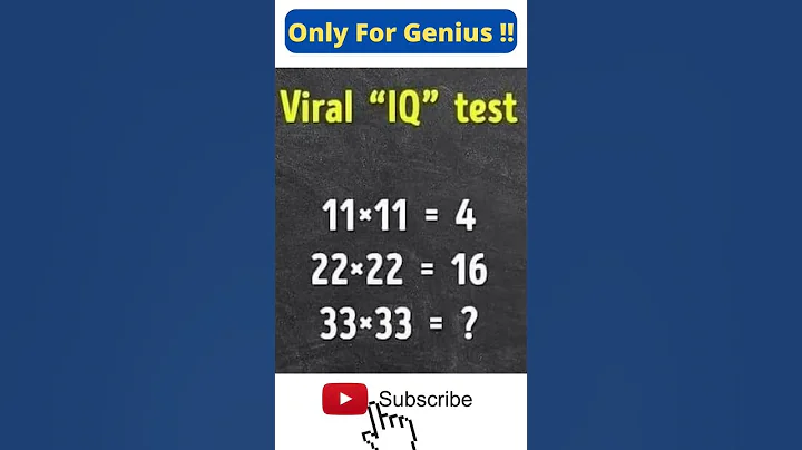 Tricky math Puzzle for genius #shorts