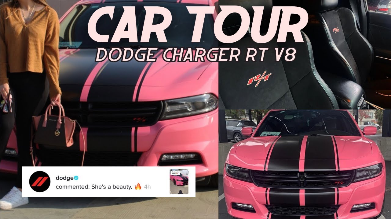 pink dodger car