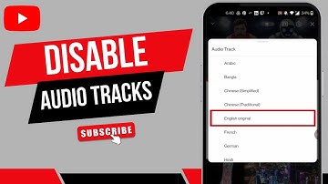 How to Turn Off Auto Dubbing in YouTube: