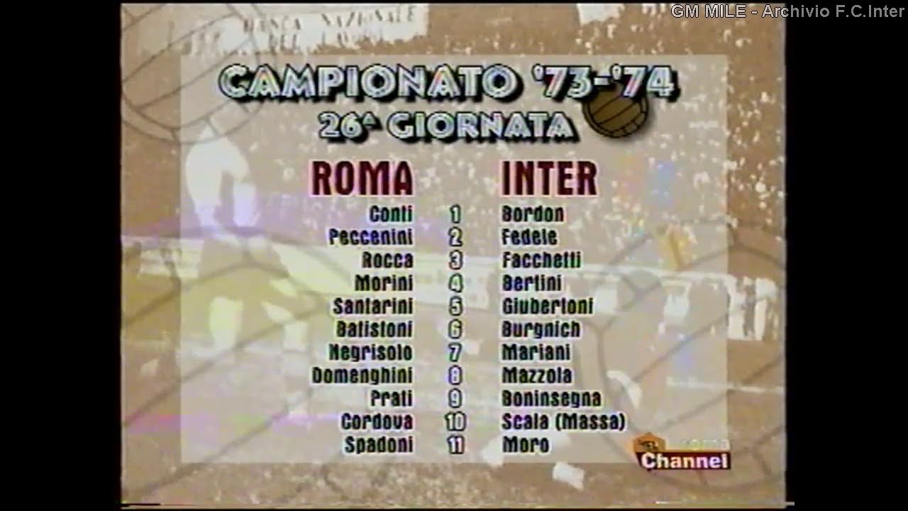 1973 74 26 21 04 1974 Roma INTER 3 3 Servizio D S Rai RomaChannel 1973-74-26-21-04-1974-roma-inter-3-3-servizio-d-s-rai-romachannel