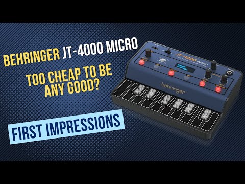 behringer JT-4000 Micro.  Too cheap to be any good?