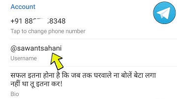 Telegram Username Change 2025 | Telegram ID Kaise Badle