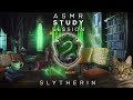 Slytherin 🐍 Study Session 📚 ASMR Hogwarts ⚡ Harry Potter Inspired Ambience 🍏📗 Soundscape