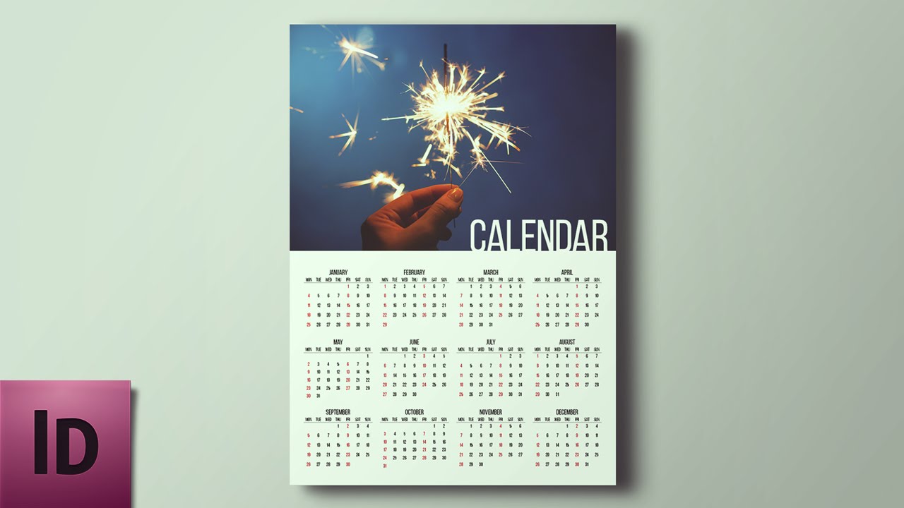 How To Create a Calendar InDesign Tutorial YouTube