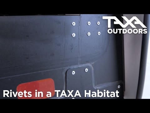 Rivets in a TAXA Habitat