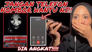 Download Lagu JANGAN TELEFON NOMBOR 7777777 BERHANTU NI‼️ DIA ANGKAT CALL AKU!! SERAM WEH!!! MP3