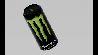 Blender Showcase: Half Animation - Monster Energy Edition!