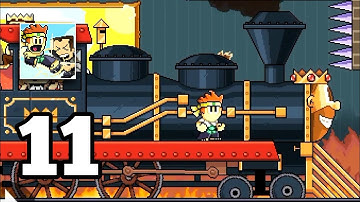 Dan the Man - Gameplay Walkthrough part 11 - Stage 8-4-1 (iOS, Android)