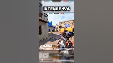 Intense 1v4 clutch in Tunisia🔥🔫 #gaming #codmcollateral #callofduty #codm #shorts