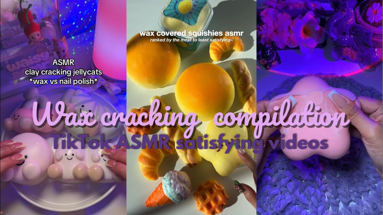 The Most Satisfying Wax Cracking ASMR TikToks | 1 Hour Compilation