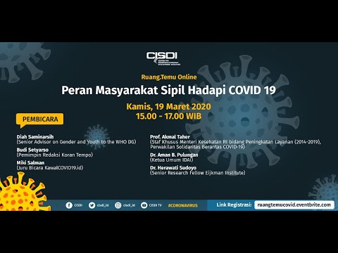 Peran Masyarakat Sipil Hadapi COVID-19