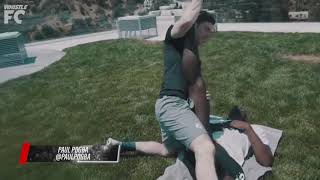 Handsome and Muscular Football Players Workout   Cristiano Ronaldo, Neymar, Messi, Rashford