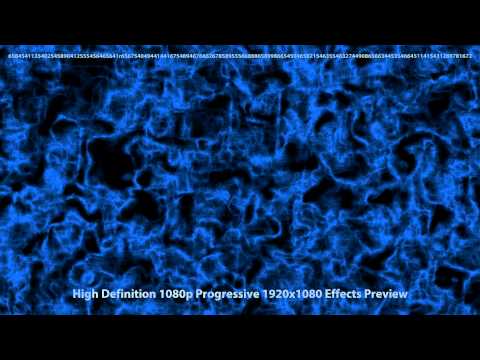 Thready Blue Plasma on Black BG.mov