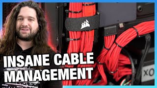 The Best PreBuilt Cable Management We've Seen | Origin Genesis TearDown