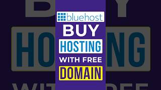 How To Buy Domain And Hosting From Bluehost | #shorts #webhosting #hosting