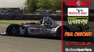 6 Hours of the Glen - Road Warrior - Radicals - Paul onboard