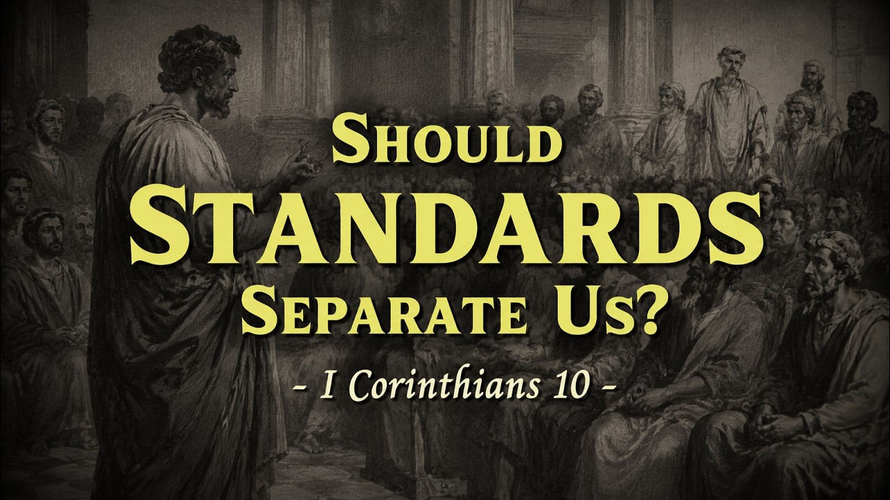 19. I Corinthians 10: Should Tertiary Issues Divide Us? - 6/10/26