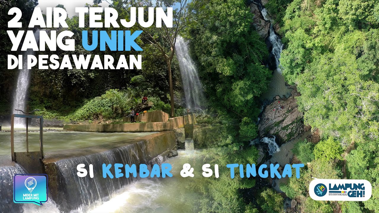 Berkunjung ke 2 Spot di Pesawaran Dapet 4 Air Terjun Sekaligus! Tundo Telu dan Kembar | Lampung Geh