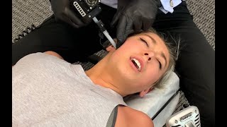 BRUTAL TMJ-D Treatment. Jaw Pain Relief With Chiropractic Adjustments. Deleted Scenes.