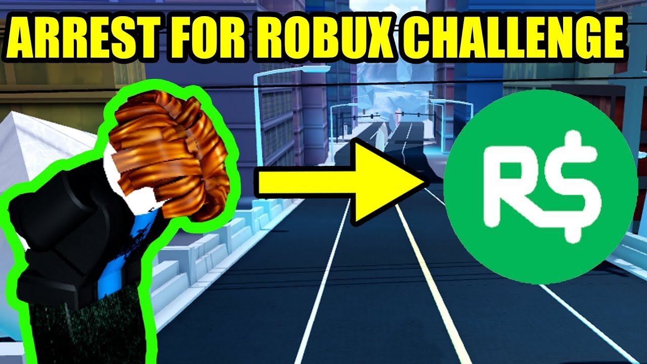 Super Hard First To Arrest Me Wins 1000 Robux Roblox Jailbreak Youtube - 1000 robux jailbreak