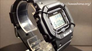 CASIO Baby-G（カシオ腕時計ベビーＧ）20周年記念　BGD-500-1JRの動画