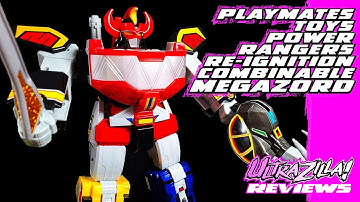 PLAYMATES TOYS POWER RANGERS RE-IGNITION COMBINABLE MEGAZORD | Review 2537