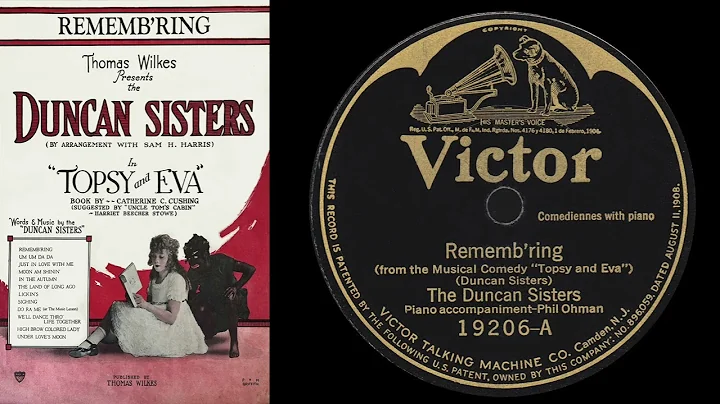 Rememb'ring (Duncan Sisters 1923)
