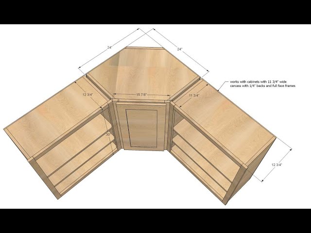 Como HACER modulo ESQUINERO para COCINA 