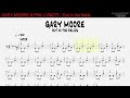 GARY MOORE &amp; PHIL LYNOTT - Out in the fields [DRUM SCORE]