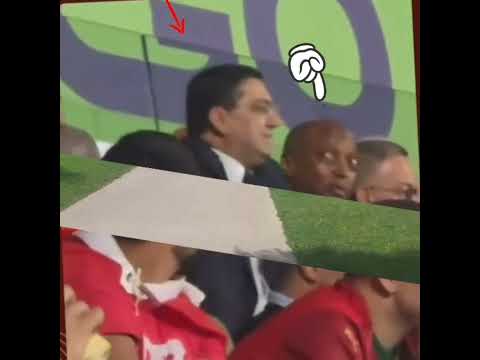 شوف الرئيس ديال الكاف على شوفه كايعدل في بوريطه
