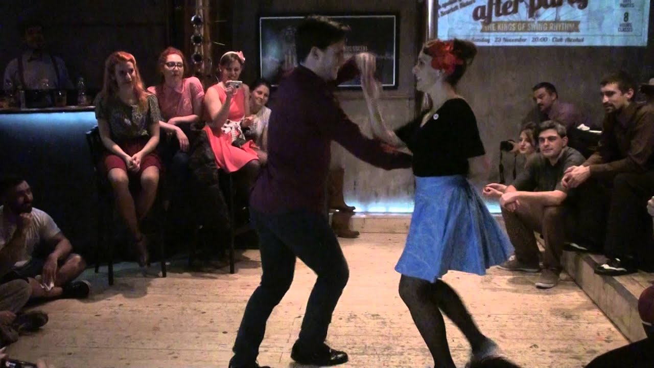 Thomas Blacharz and Alice May @ Lindy Hop Bulgaria 23 Nov 2014