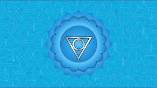 Throat Chakra Meditation - 384 Hz with Phi - 1.618033 Hz - Golden Ratio - Vishuddha Meditation