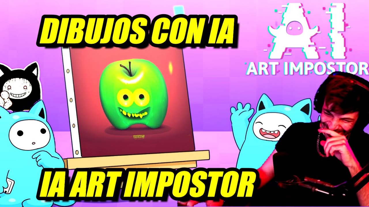 Nexxuz y los Arkeanos Dibujan🎨 con IA ART IMPOSTOR🤖