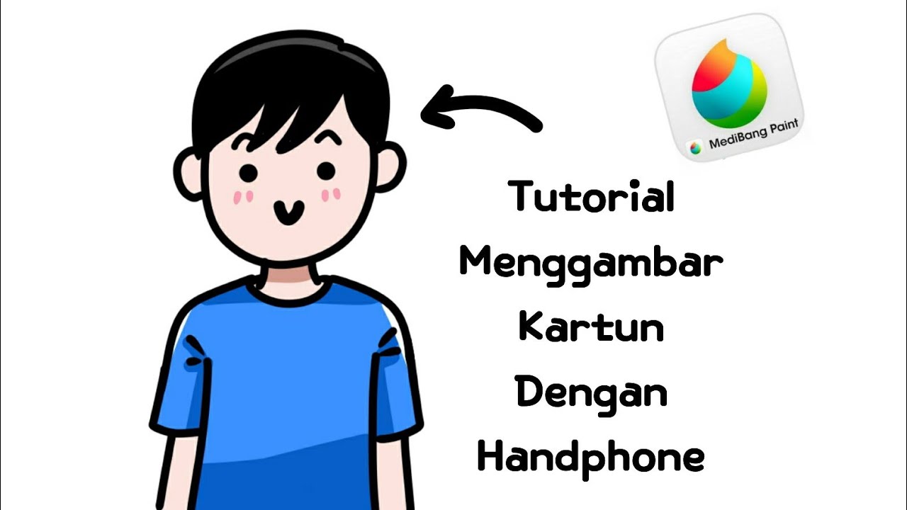 Tutorial Menggambar Kartun  Sederhana Dengan HP YouTube