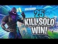 My NEW Fortnite KILL RECORD! *25 Kill SOLO Gameplay*