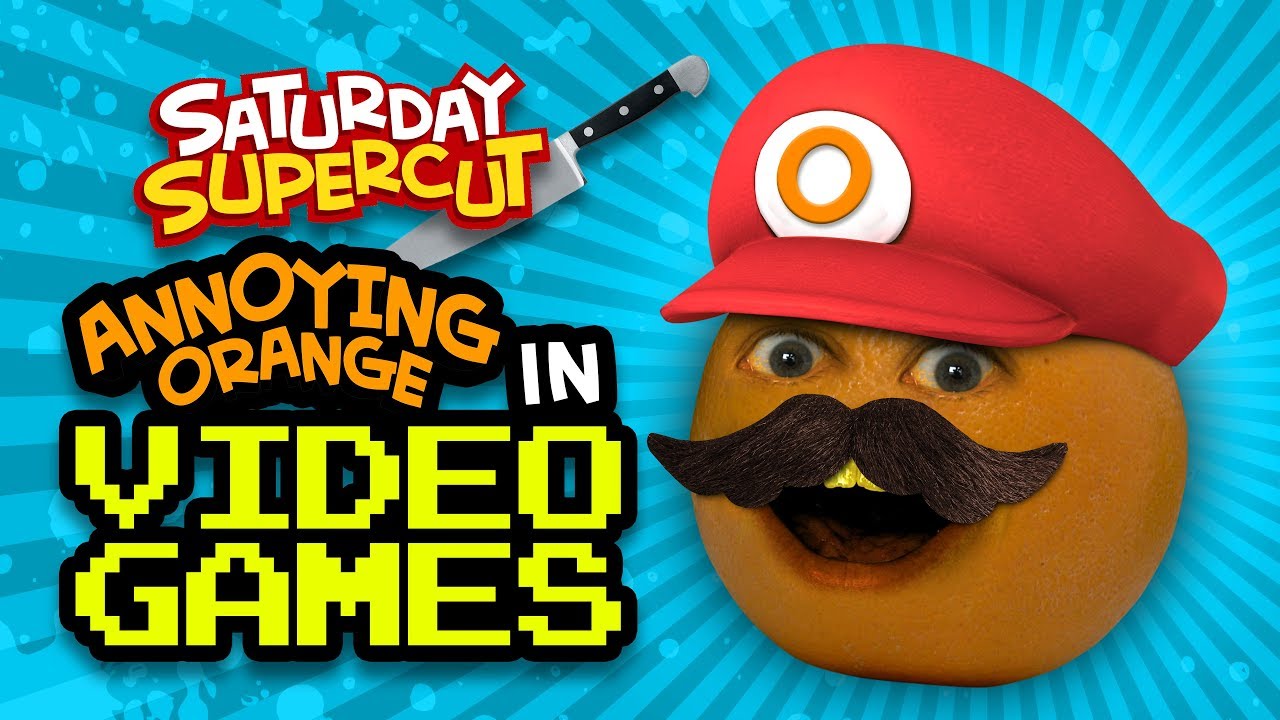  Annoying  Orange  in Video Games  Saturday Supercut YouTube