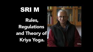 Sri M - Rules, Regulations and Theory of Kriya Yoga - Day 2 Satsang (2) Cynham Retreat 2018