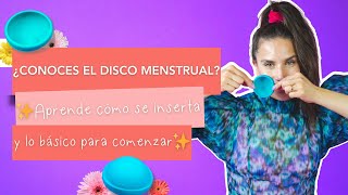 ¿CONOCES EL DISCO MENSTRUAL? 🩸| APRENDE LO BÁSICO PARA USARLO | EXPLICACIÓN CON MODELO UTERINO. ✨