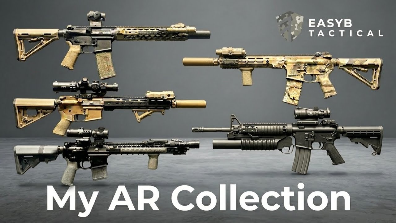 My AR Collection: a tour of every build - YouTube