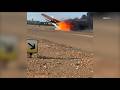 New witness video shows plane on fire after fatal crash at public airport in San Diego